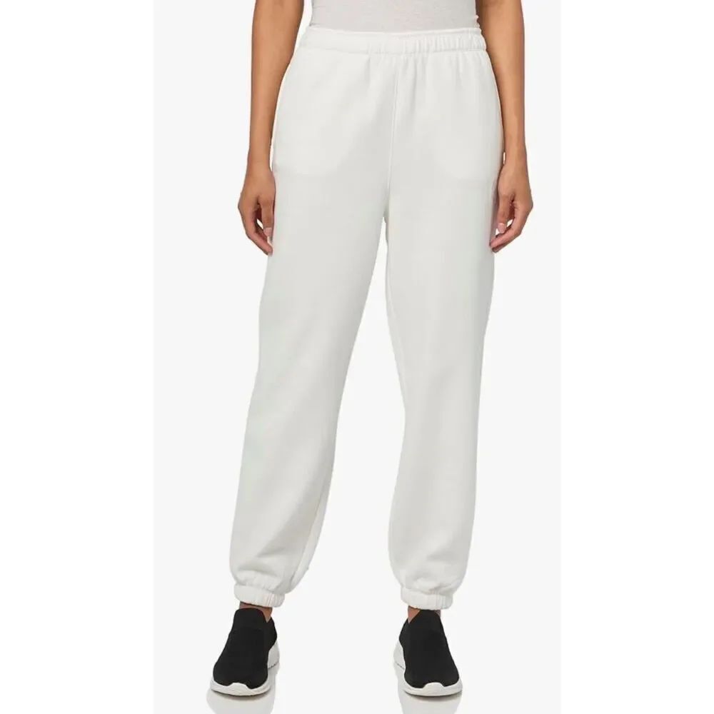 Tommy Hilfiger Women's Monochromatic Logo Patch Fleece Jogger -XL